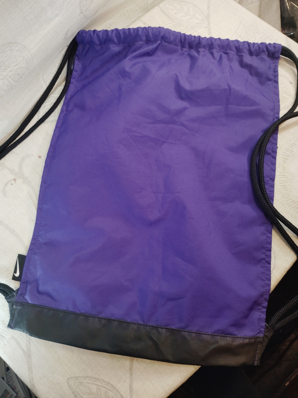 Nike LSU Purple Drawstring Backpack - Picture 3 of 7